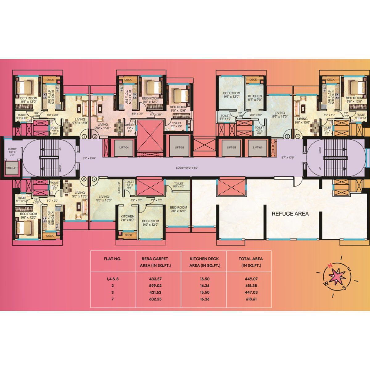 Neelam-Supremo-Floor-Plan-Refugee-Plan